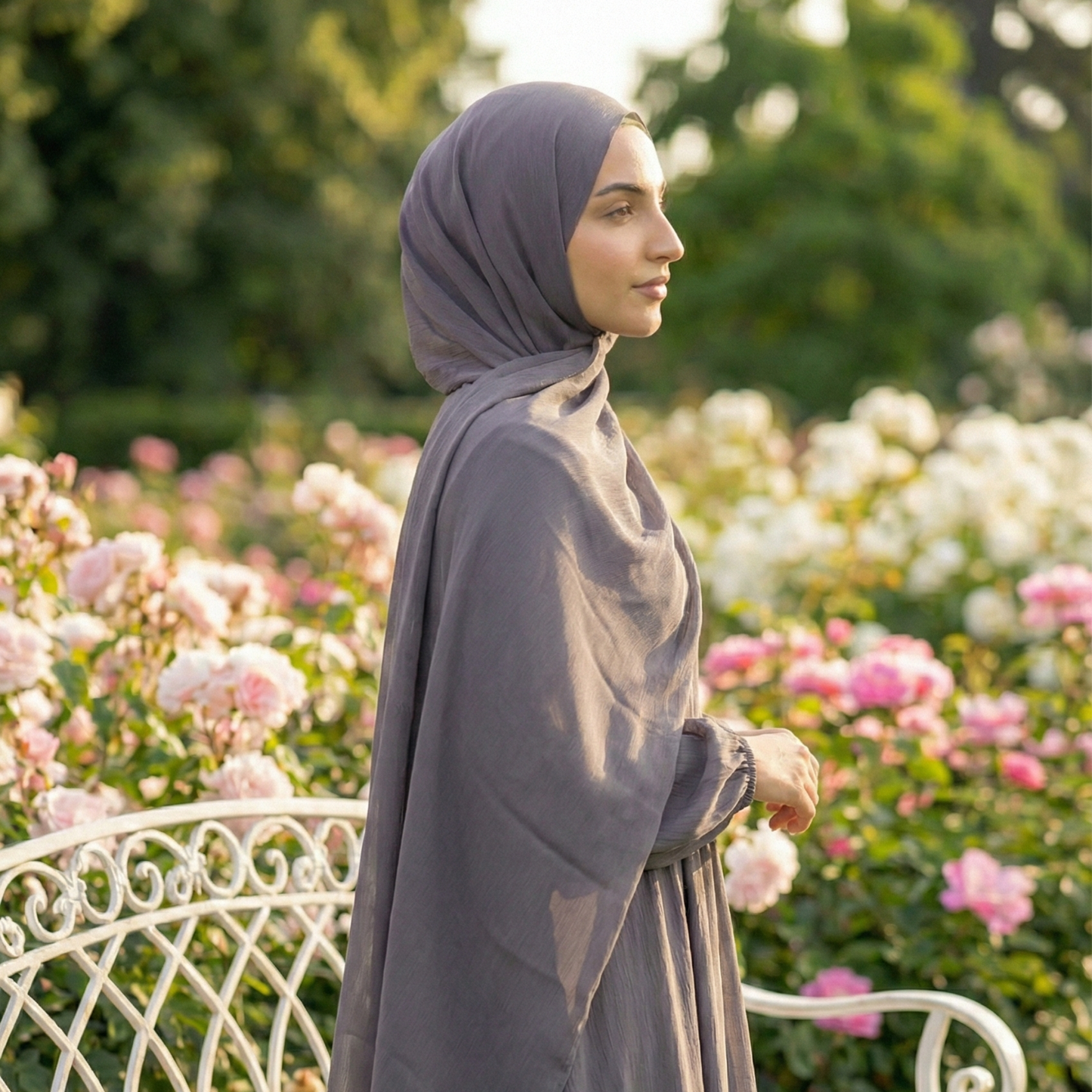 Light Purple / Lilac - Georgette Hijab