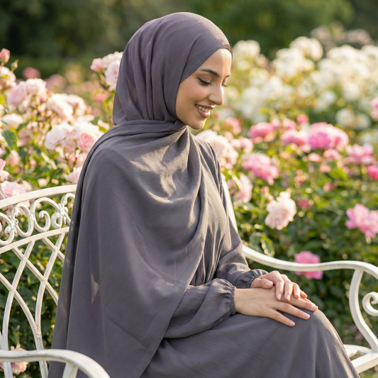 Light Purple / Lilac - Georgette Hijab