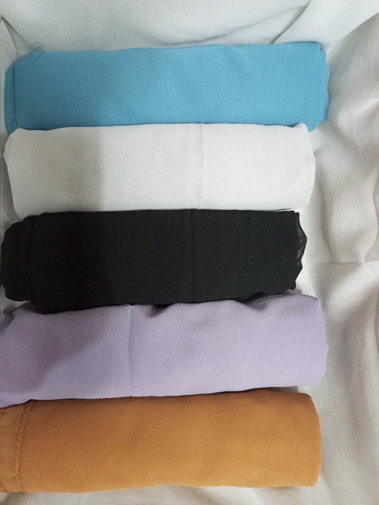 Georgette Hijab Pack of 3