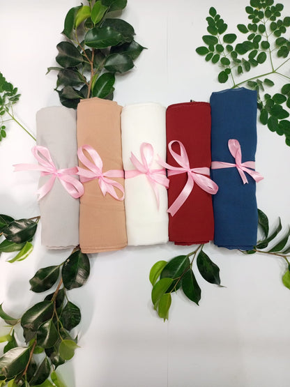 Georgette Hijab Pack of 5