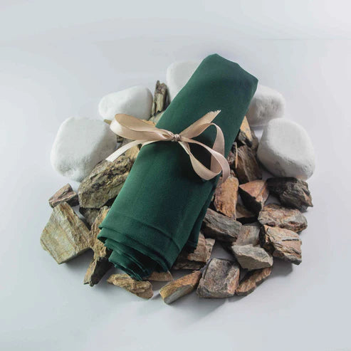 Green - Georgette Hijab